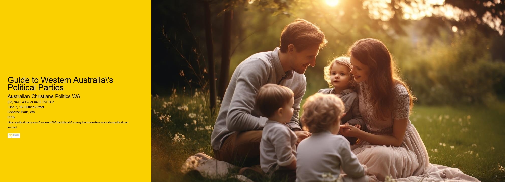 Political Negotiations and Compromises in WA