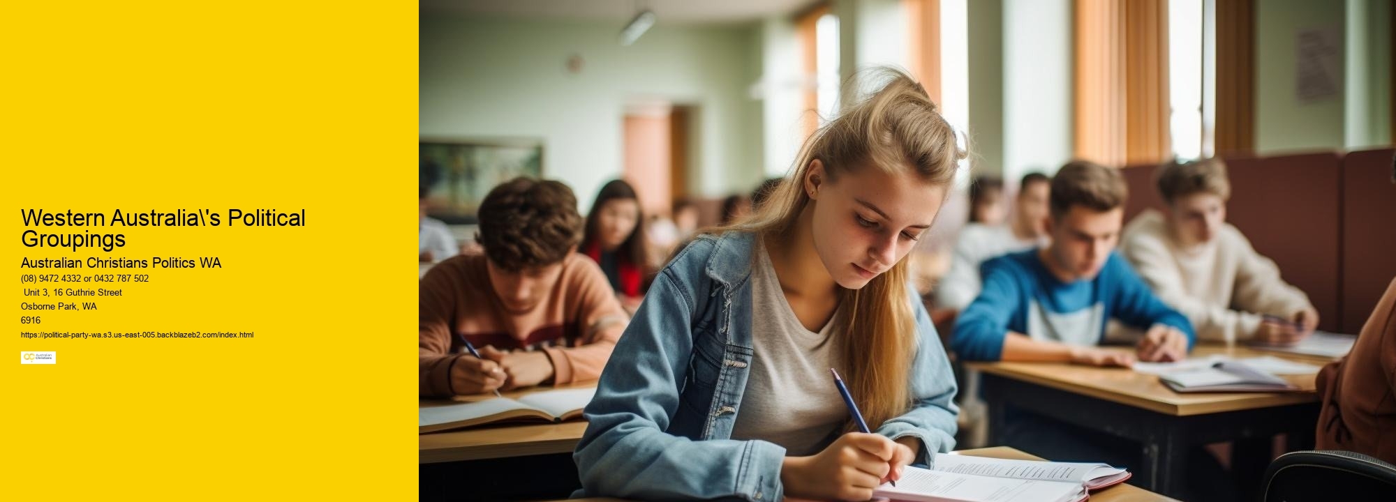 The Politics of Environmental Sustainability in WA