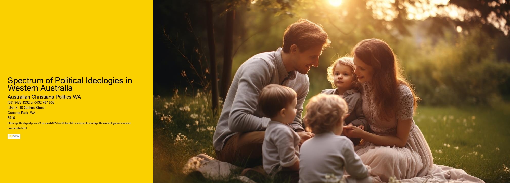 The Politics of Mental Health in Western Australia