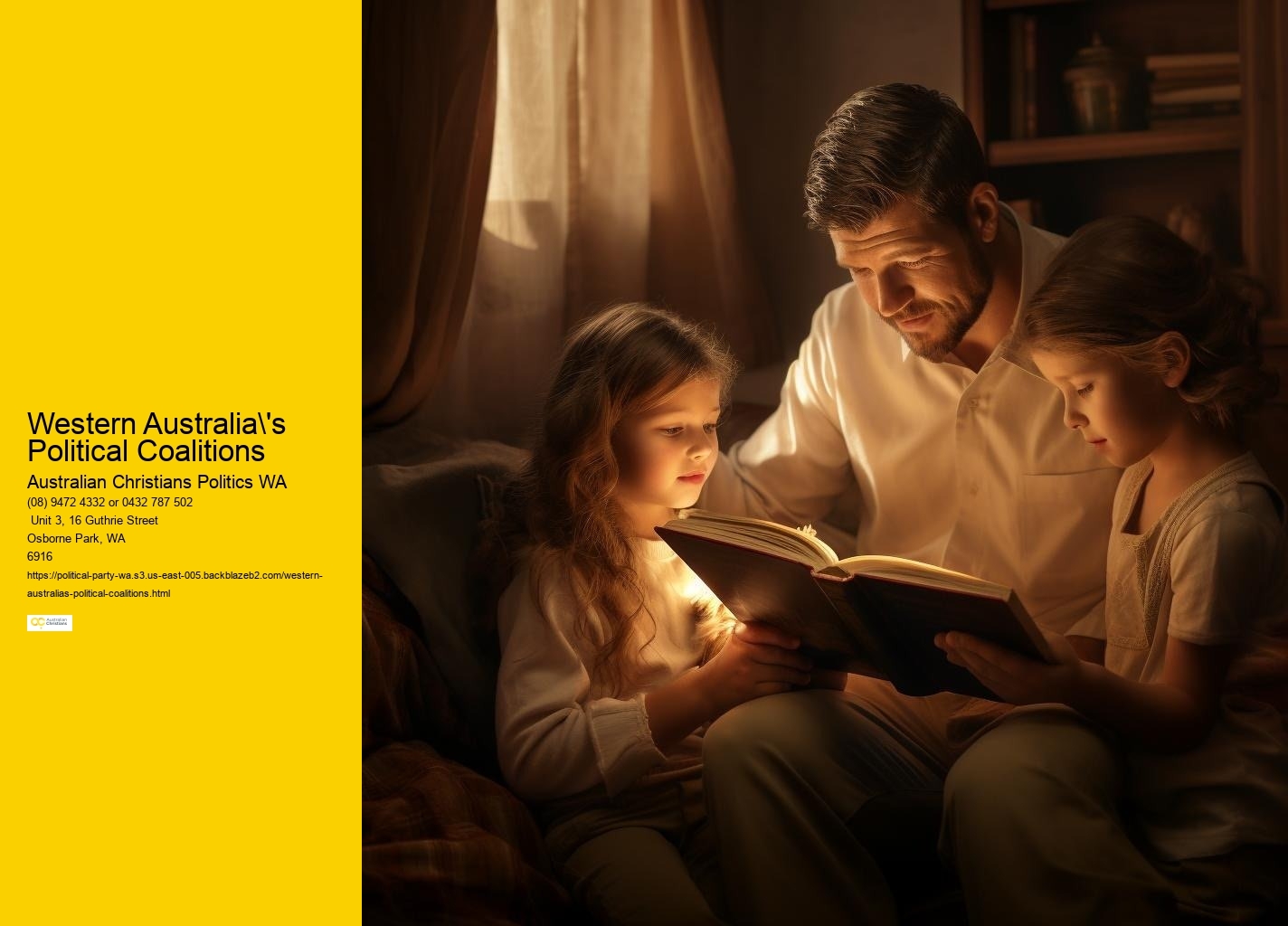 Political Power and Authority in Western Australia